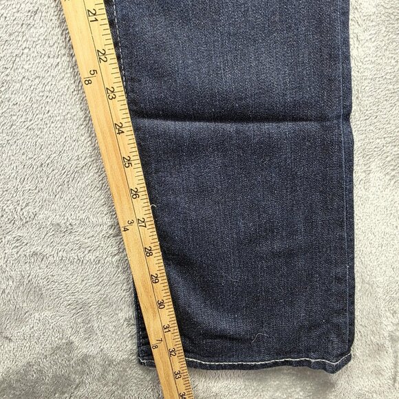 True Religion Jeans Womens 25 Bootcut Flap Pockets Dark Wash Denim WLH564TSM - Picture 8 of 10